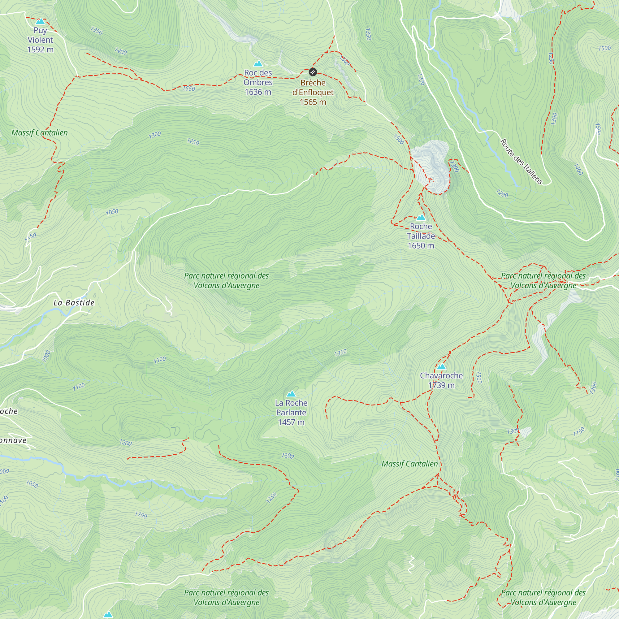 Buron du Rauffet map