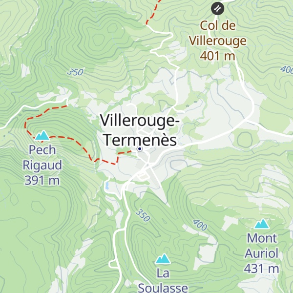 Map of Gîte de la placette