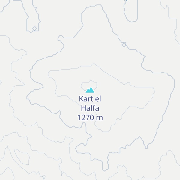 Map of Kart el Halfa