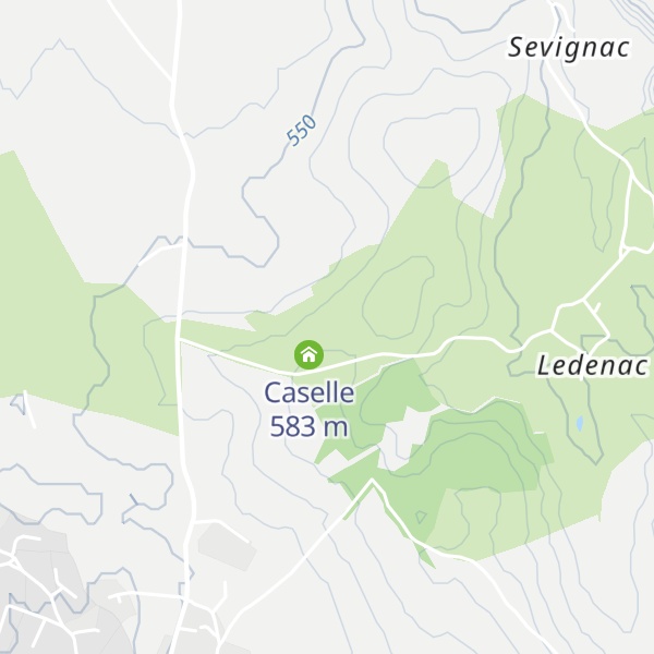 Map of Caselle