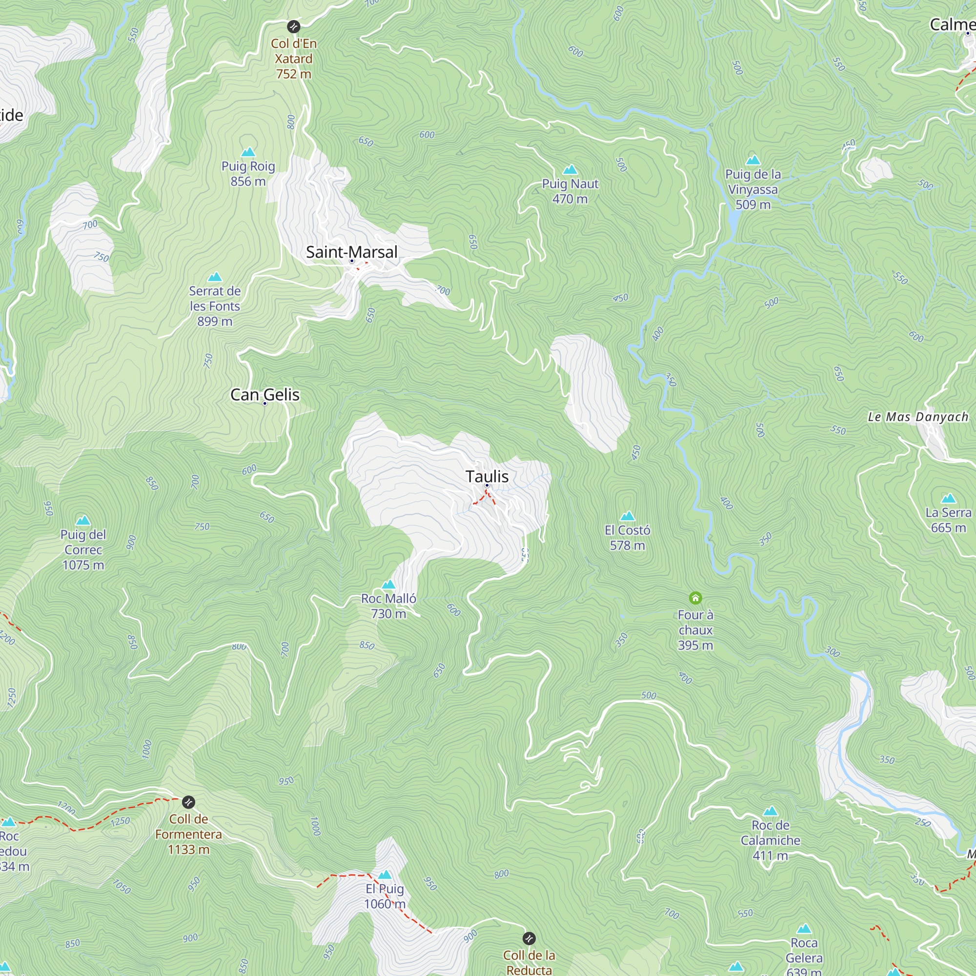 Gîte Can Stick map