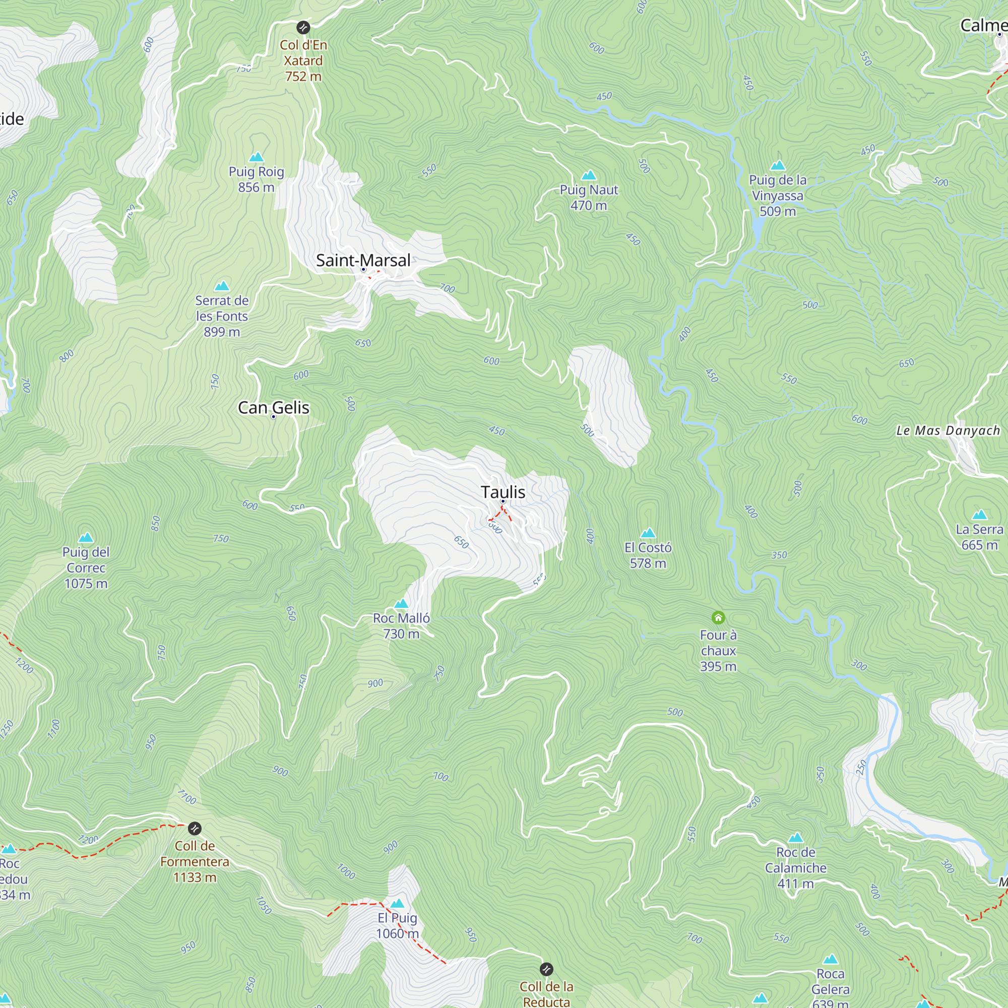Gîte Can Stick map