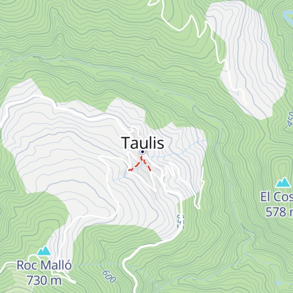 Map of Gîte Can Poujol