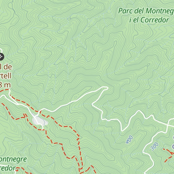 Map of Turó de Mas Monnar