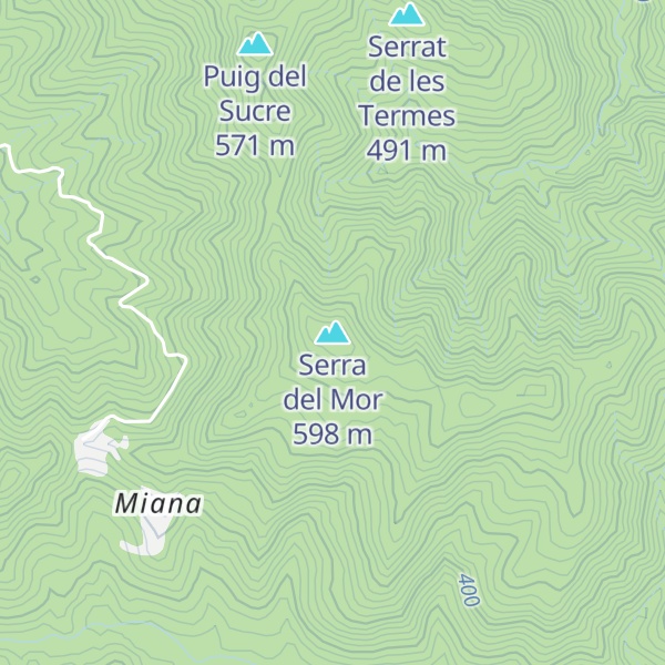 Map of Serra del Mor