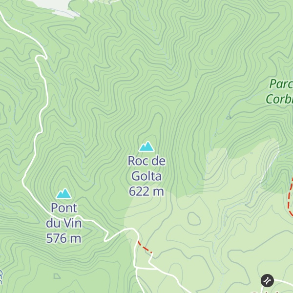 Map of Roc de Golta