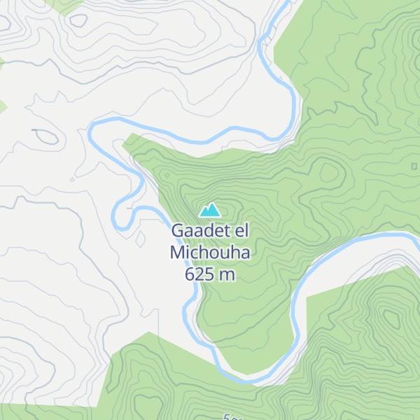 Map of Gaadet el Michouha