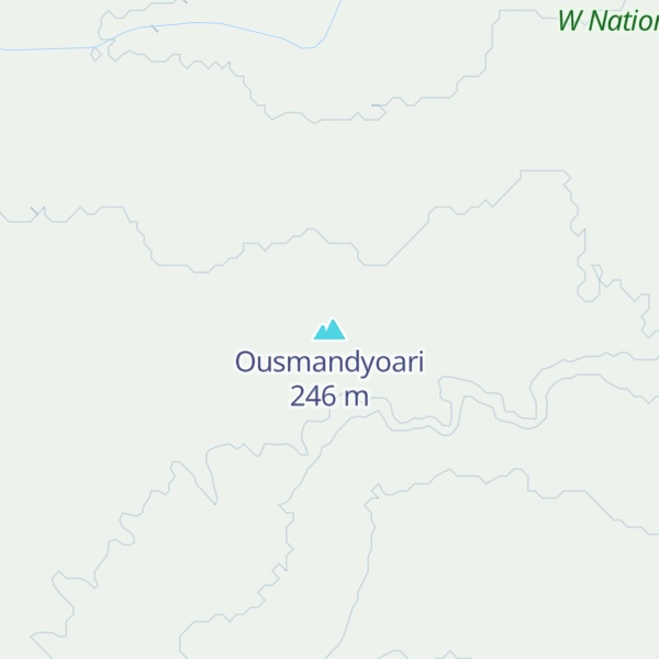 Map of Ousmandyoari