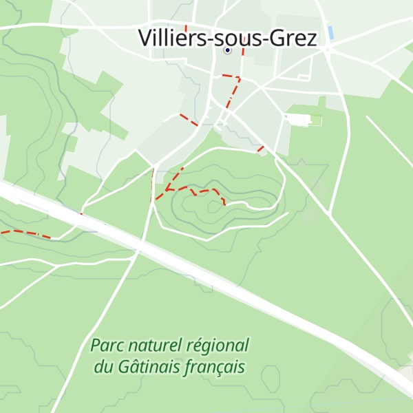 Map of Rocher Saint-Étienne