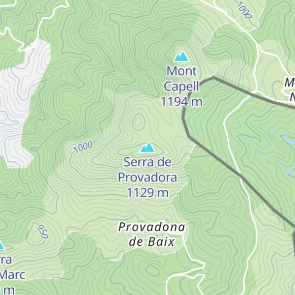 Map of Serra de Provadora