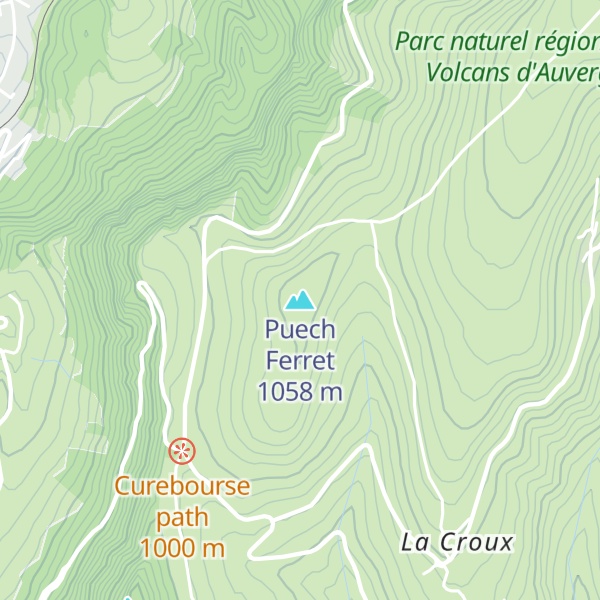 Map of Puech Ferret