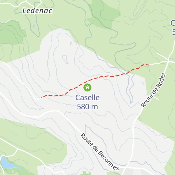 Map of Caselle