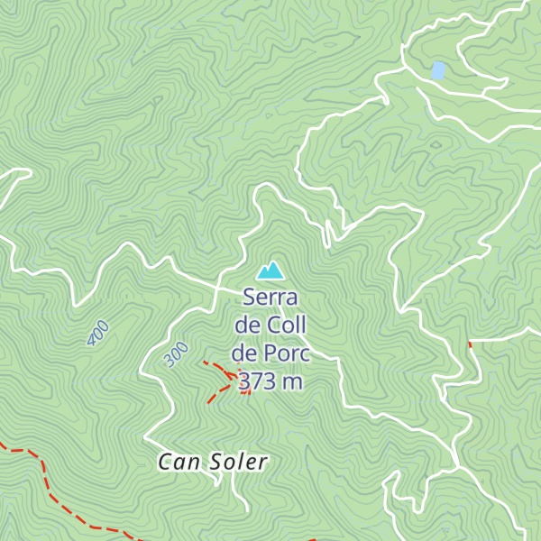 Map of Serra de Coll de Porc