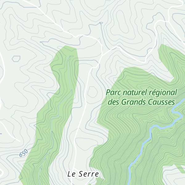 Map of Puech du Causse