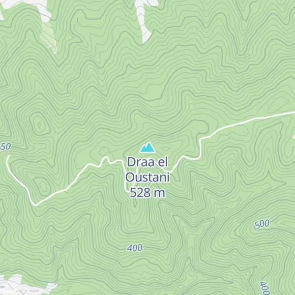 Map of Draa el Oustani