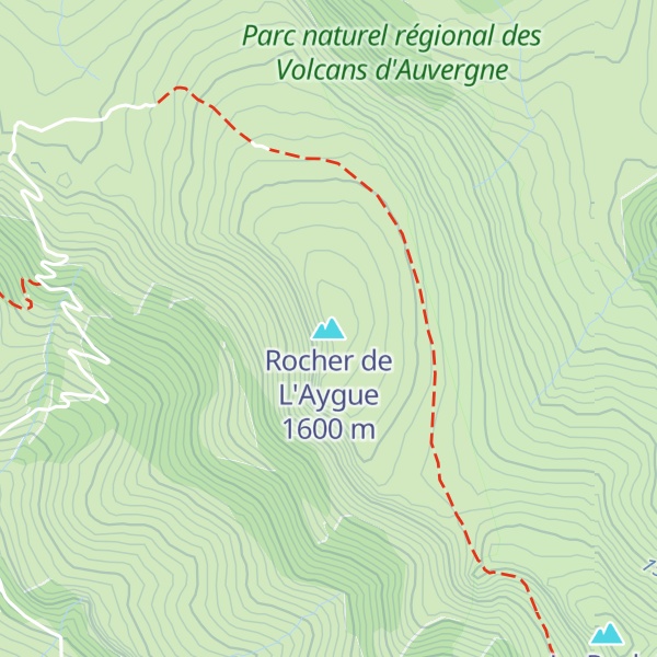 Map of Rocher de L'Aygue