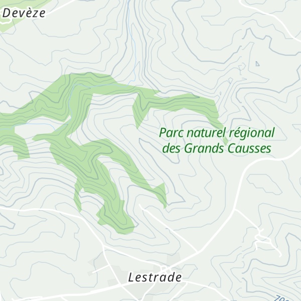 Map of Puech de Lespigue