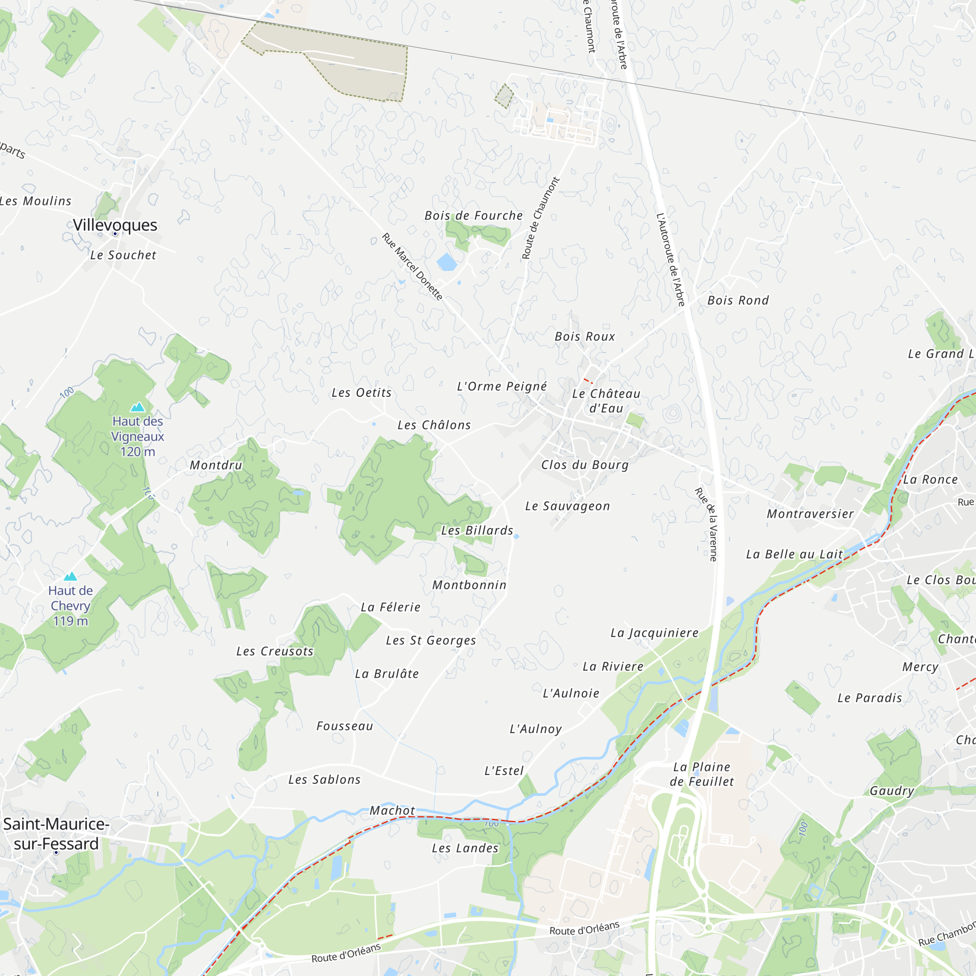 Gîtes de Bois Morin map