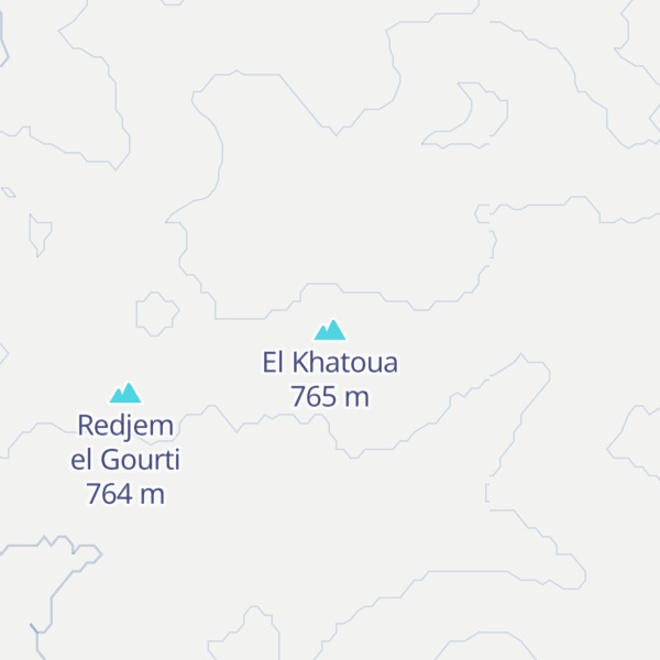 Map of El Khatoua