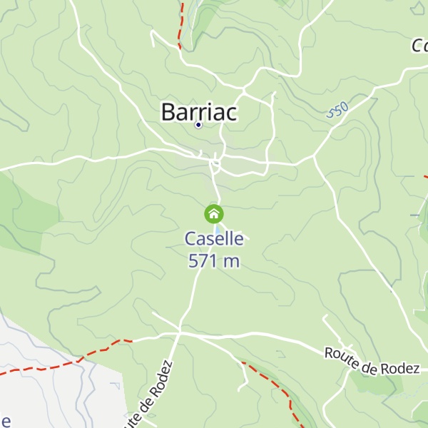 Map of Caselle
