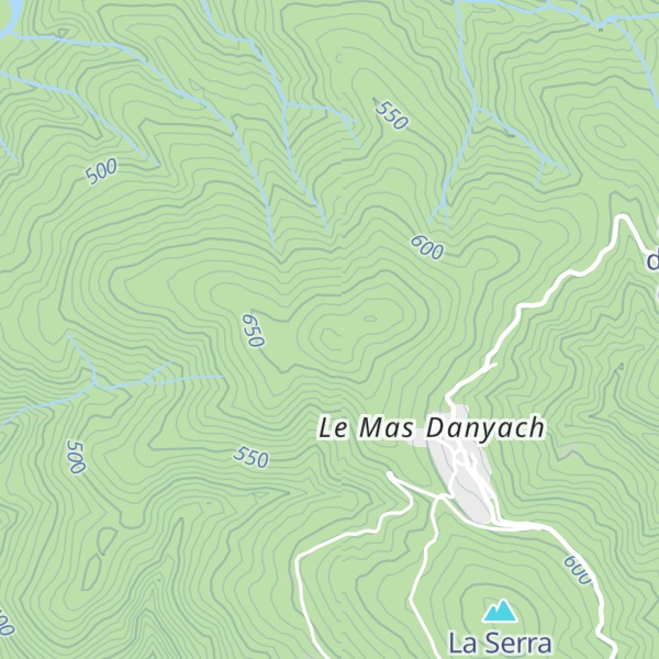 Map of Serrat del Coll d'Arques