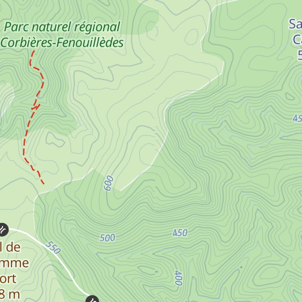 Map of Pech de Guilloumet