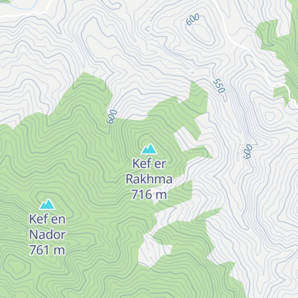 Map of Kef er Rakhma