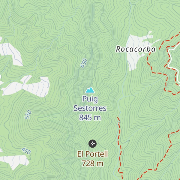 Map of Puig Sestorres