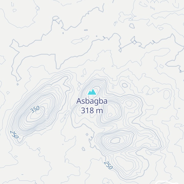 Map of Asbagba