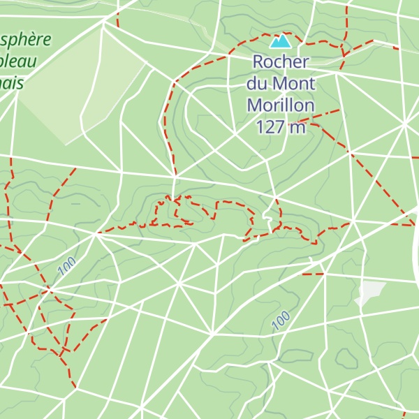 Map of Rocher des Demoiselles