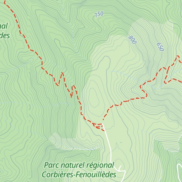 Map of Roc de la Cabanette