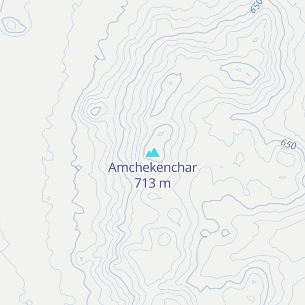 Map of Amchekenchar