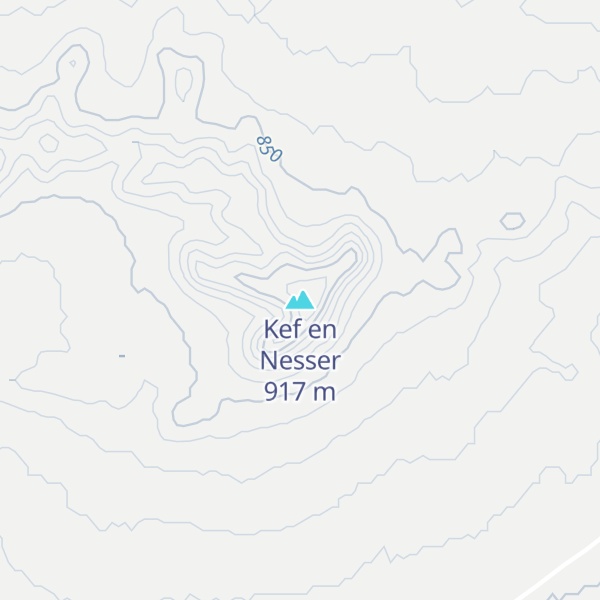 Map of Kef en Nesser