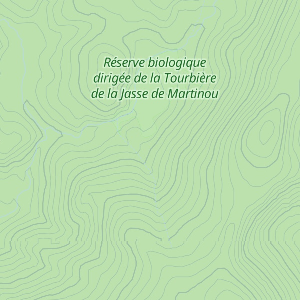 Map of Refuge de Martinou