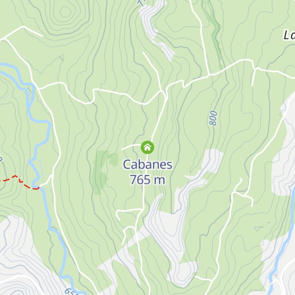 Map of Cabanes