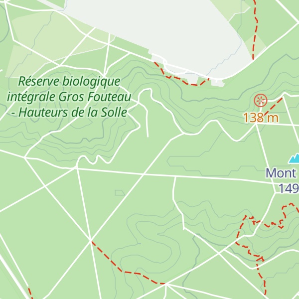 Map of Mont Chauvet