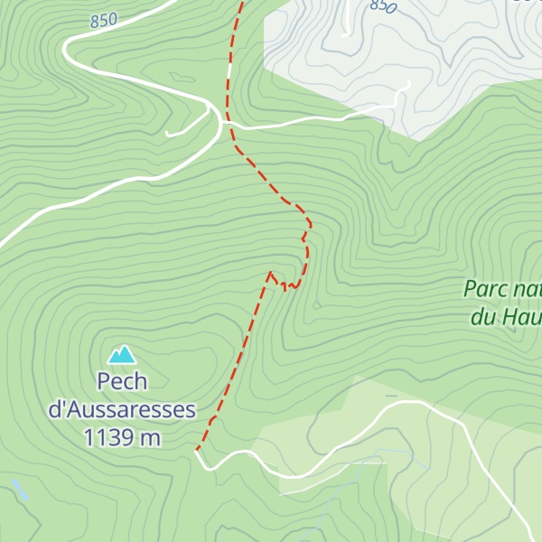 Map of Roc des Ecus