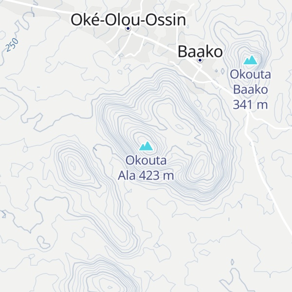 Map of Okouta Ala
