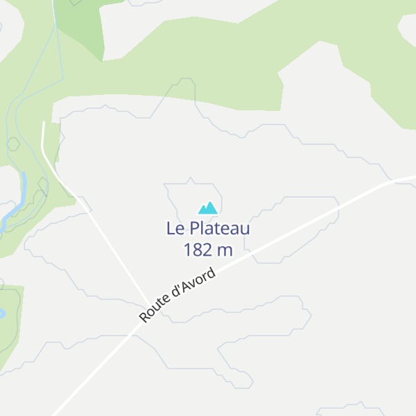 Map of Le Plateau