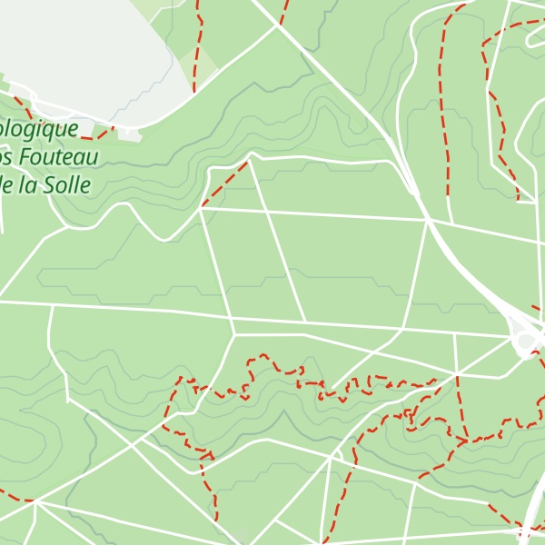Map of Mont Ussy