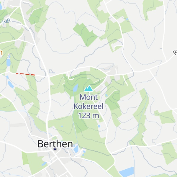 Map of Mont Kokereel