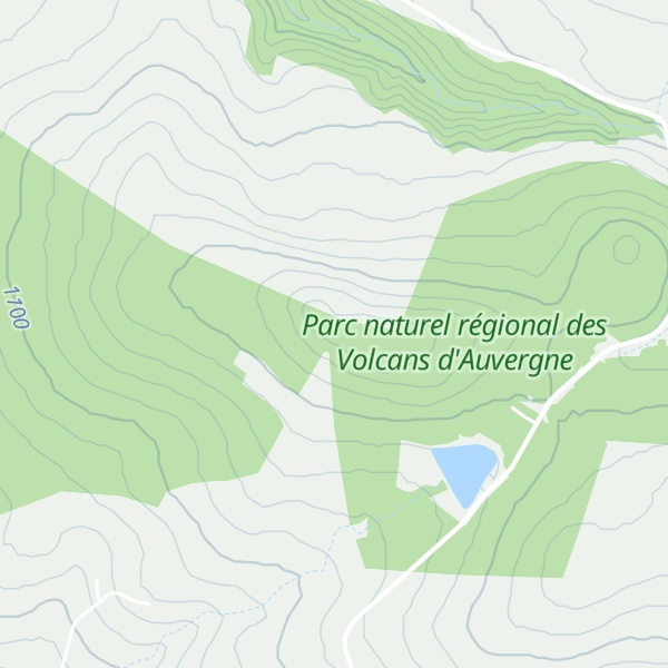 Map of Puy de Lachaud