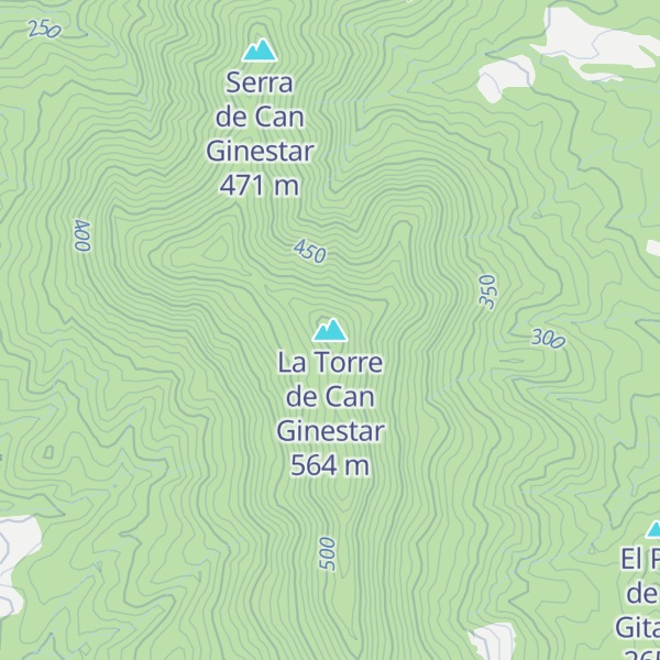 Map of La Torre de Can Ginestar