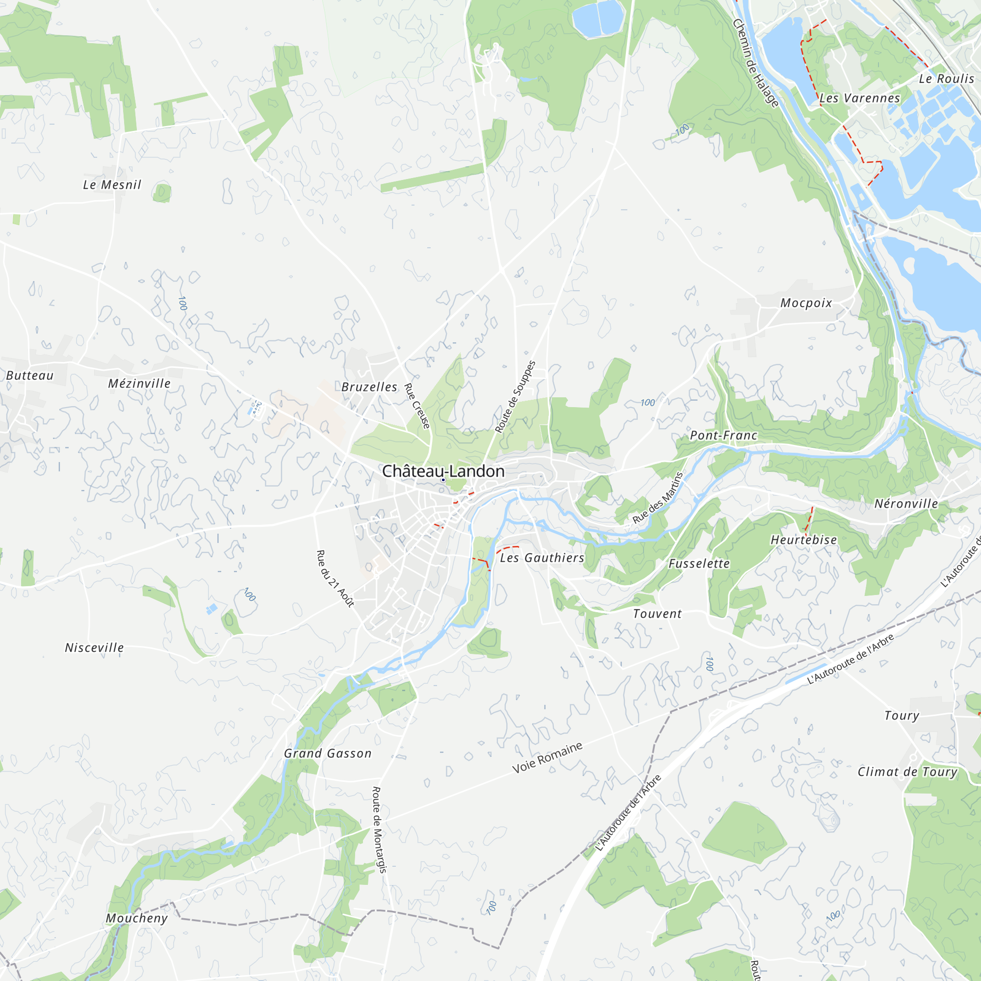 Gîte - Aux remparts de la ville forte map