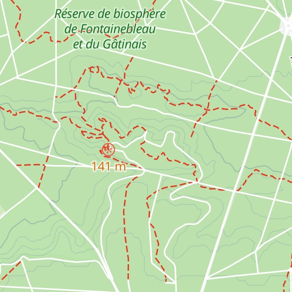 Map of Rocher Cassepot