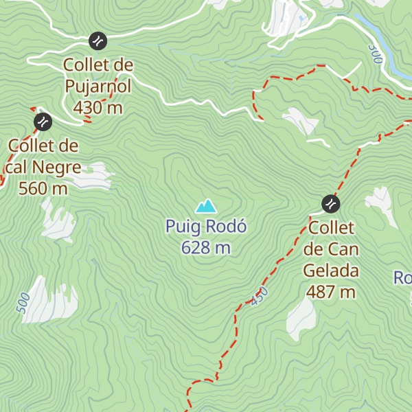 Map of Puig Rodó