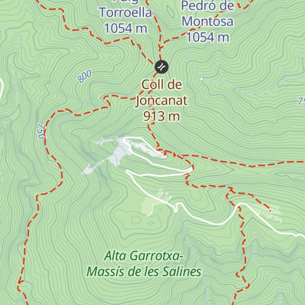 Map of Turó de Montjuïc