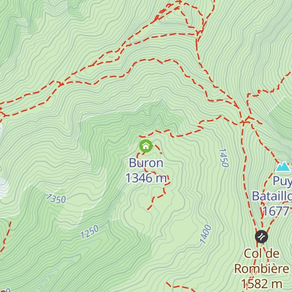 Map of Buron