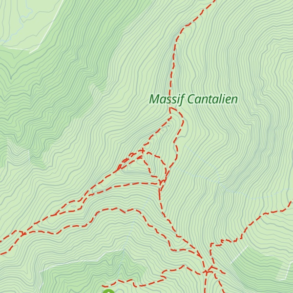 Map of Puy de Peyre Arse