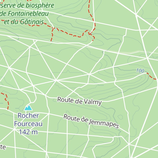 Map of Mont Merle